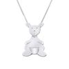 Children's Pendant - LÉA &; ARTHUR - Kangaroo - 925 Silver - Rhodium - Mixed