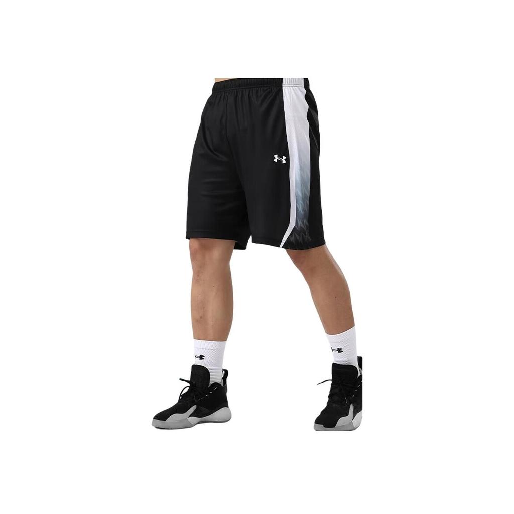 Under Armour Quick-Dry Breathable Knitted Training Basketball Shorts Men Shorts Black 25500234-001