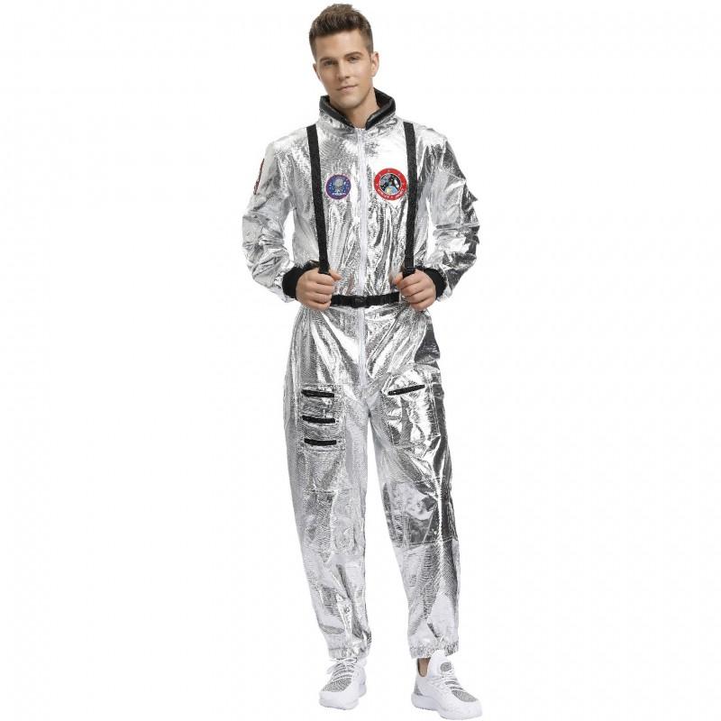 Halloween Astronaut Costume Couple Space Suit Movie Inspired Pilot Outfit Cosplay