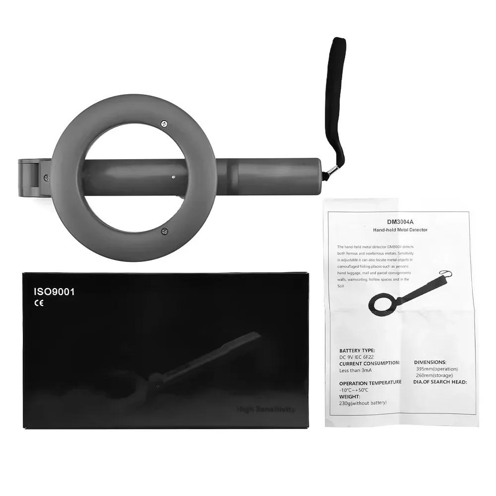 Металлоискатель Ручной Сигнализатор Высокочувствительный Металлический Сканер Проверка Безопасности Пинпоинтер Поисковая Катушка Металлоискатель