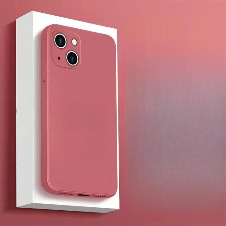 Подходит для Apple 15PROMAX Phone Case, XS Liquid Silicone 13 Полное покрытие 12 Защитный чехол от падения для iPhone11 14