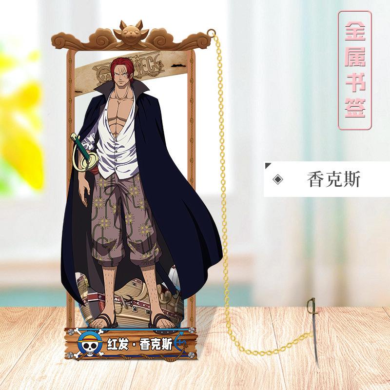 Металлические закладки ONE PIECE с различными мультяшными персонажами для фанатов косплея фигурка аниме one piece