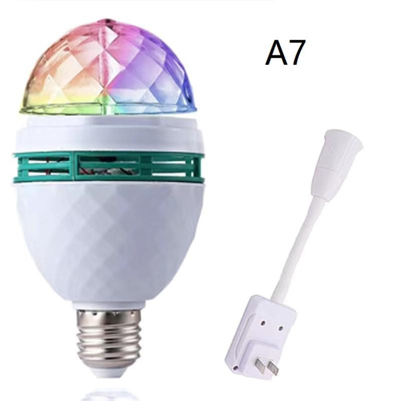 RGB Сценический Магический Шар Световой 360° Полное Вращение Смена Цвета USB-Штекер для Бара Клуба DJ-Шоу Декор для Юбилейной Вечеринки
