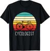 Cycologist - Смешная винтажная футболка с подарком для велосипедиста