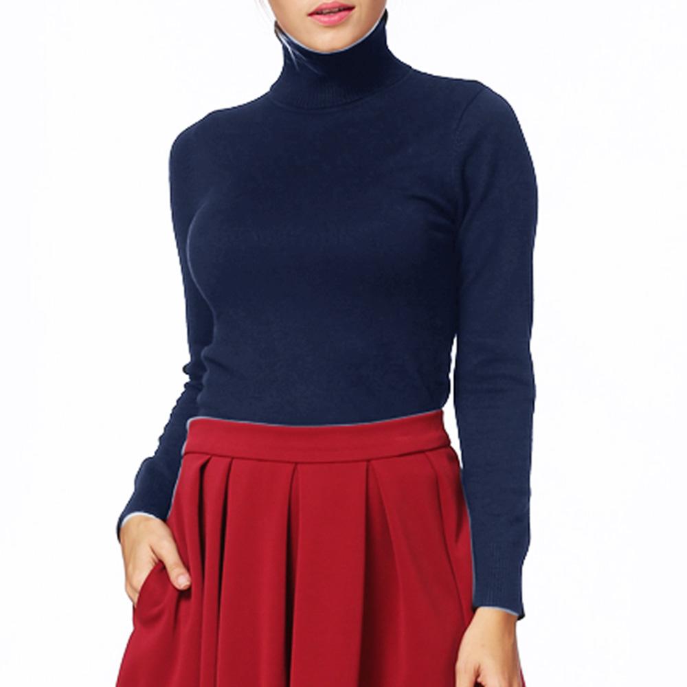 Модный зимний женский свитер, трикотаж, водолазка с длинными рукавами, вязаный пуловер в рубчик, топы