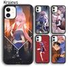 Чехол Krajews Mirai Nikki «Дневник будущего» для телефона iPhone 14 5 SE 6s 7 8 plus X XR XS 11 12 13 pro max Samsung S21 S22 ultra