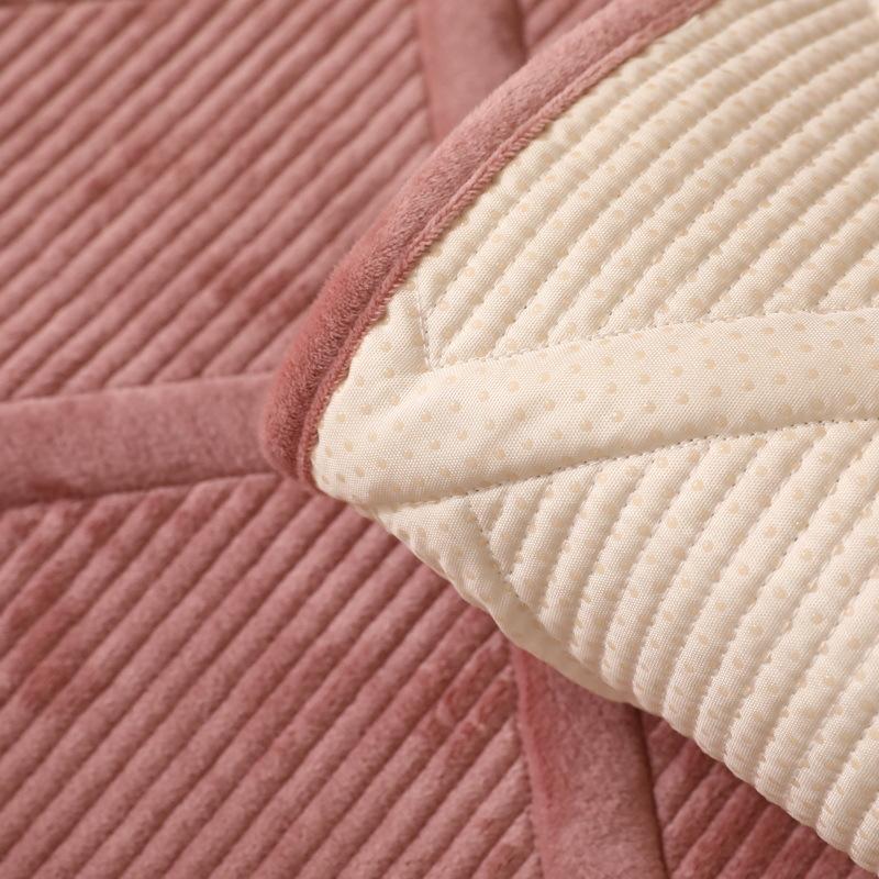 Однотонная супермягкая плюшевая подушка для дивана, новая зимняя подушка, нескользящий чехол для дивана, чехол Four Seasons, тканевое полотенце.