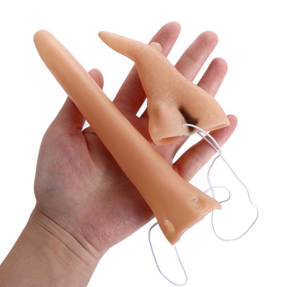 Set Witch Nails For Women Men Halloween Prop Toys Halloween Supplies Witch Nose Wicked Witch Decor