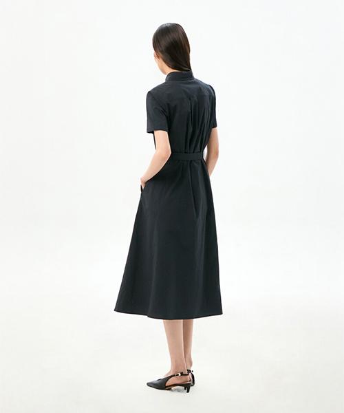 TOMMY HILFIGER Belted Midi Shirt Dress (T22G3Wop302Wl1B60)