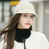 Новая шляпа Женская осенне-зимняя шапка Вязаная шапка с полосками для маленького обхвата головы Женская вязаная шапка Шапка для верховой езды