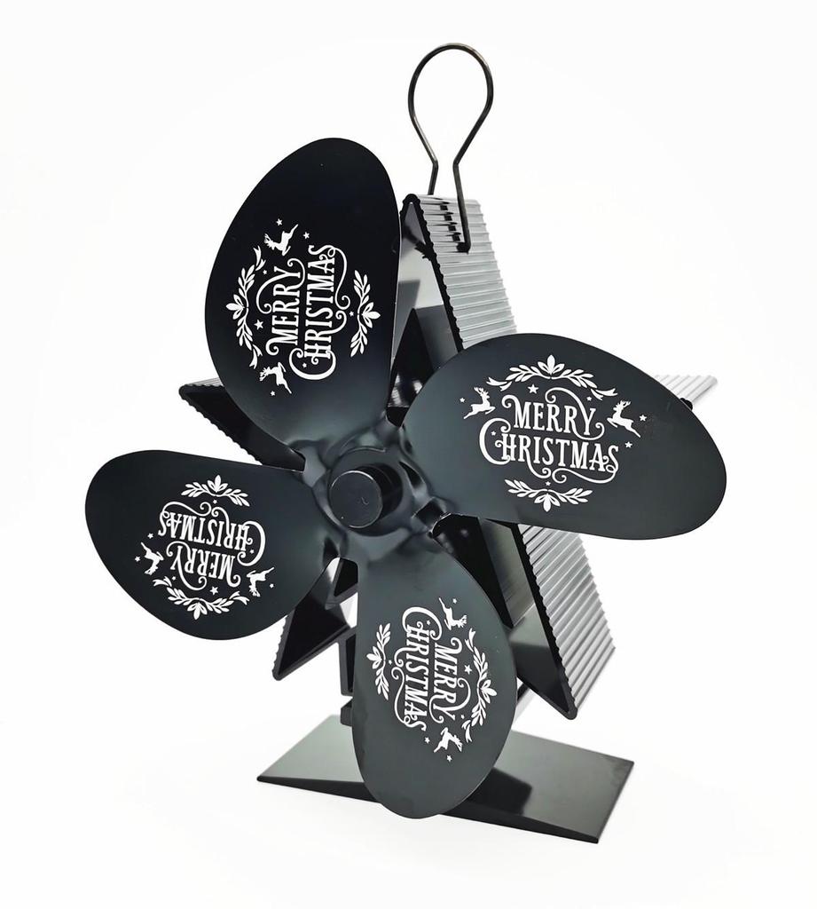 Upgraded American Wood Heat Powered Fireplace Fan for Enhanced Circulation