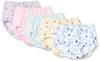 Набор из 5 милых трусиков с животными размера 100 по японской шкале [GARO], с принтом/однотонные/с принтом по всей поверхности, для девочек, многоцветные, Япония, (эквивалент 100)