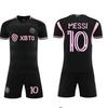 23-24 Miami Away No. 10 Club Autumn Clothes Football Jersey Children'S Adult Jersey Size 14-2Xl