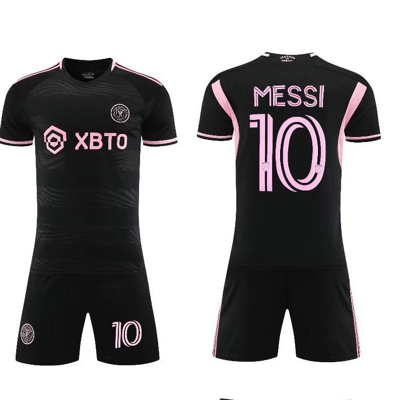 23-24 Miami Away No. 10 Club Autumn Clothes Football Jersey Children'S Adult Jersey Size 14-2Xl