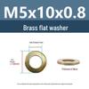 Yigu Durable Brass Flat Washers: M2-M12 Screws