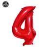Multi Color Large Numbers 7 Balloon 32Inch 1 2 3 4 5 6 7 8 9 Birthday Ball Red Digit Bachelorette Balloons Figure Golob Balloons