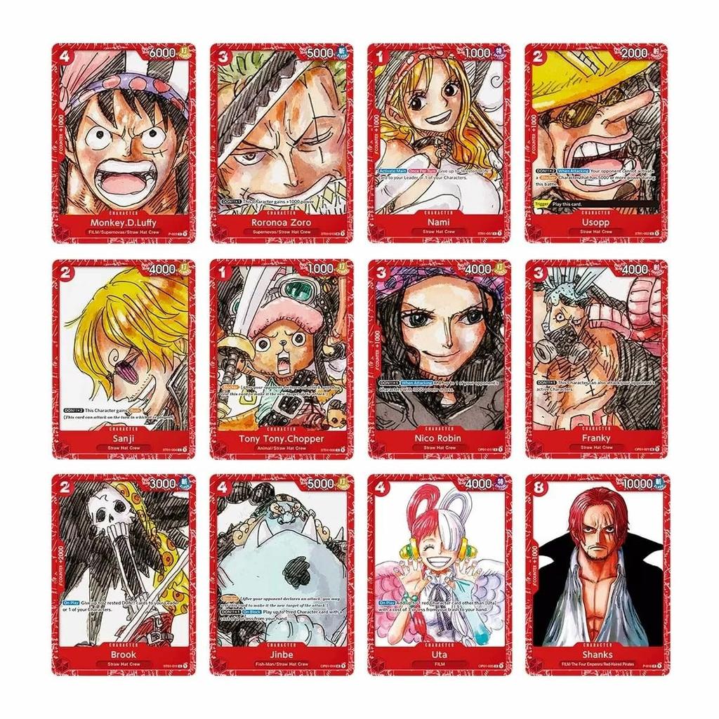 Bandai Premium Card Collection Film Red Edition One Piece Card Game