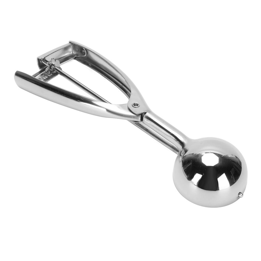 Ложка для теста из нержавеющей стали SUS304, ложка для дыни, мини-ложка для мороженого, 50 мм