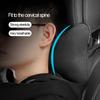 hbsh4 Car Suede Headrest Neck Support Auto Seat Accessories For Lexus LS LC RZ IS350 ES300 GS350 CT200h GX460 LX570 RX500h NX300 UX260