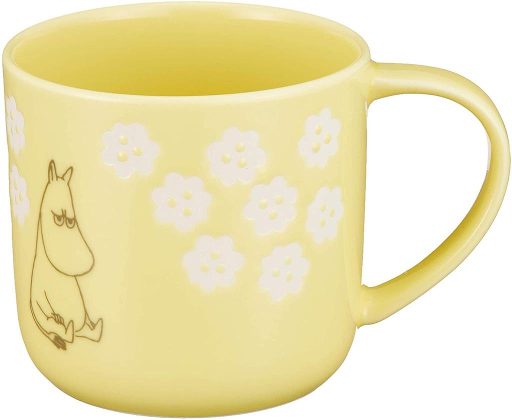 Yamaka Shoten MOOMIN Florit Mug Moomin 350ml Microwave and Dishwasher Safe Goods Nordic Day Present Tableware Gift Wedding Gift Made In Japan Approx.