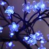 18-Inch LED Cherry Blossom Bonsai Tree Lamp with 28 LEDs | Adjustable Branches | Corded Electric Decorative Night Light Gift (Blue Color)