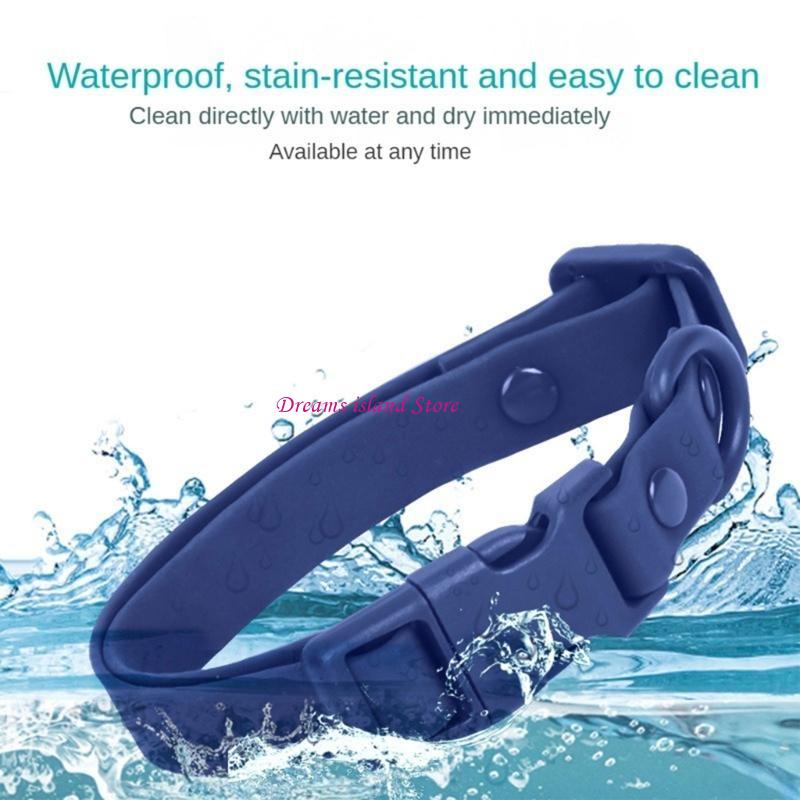 Anti-Escape Dogs Collar Macaron Color Adjustable Dog Training Collar for Walking HX6C