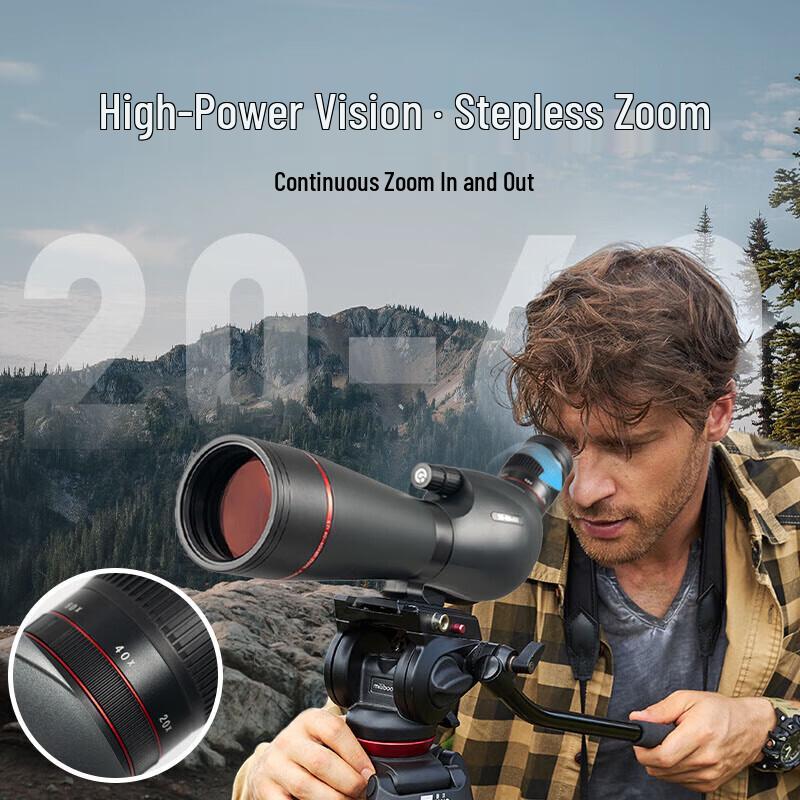 Leaysoo Eagle Eye 20-60X80ED HD Monocular Telescope