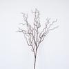 Искусственная ветка ивы, 120 см, 4 ветви, реалистичный дизайн, искусственные веточки, мягкая текстура, кудрявая форма, имитация цветка