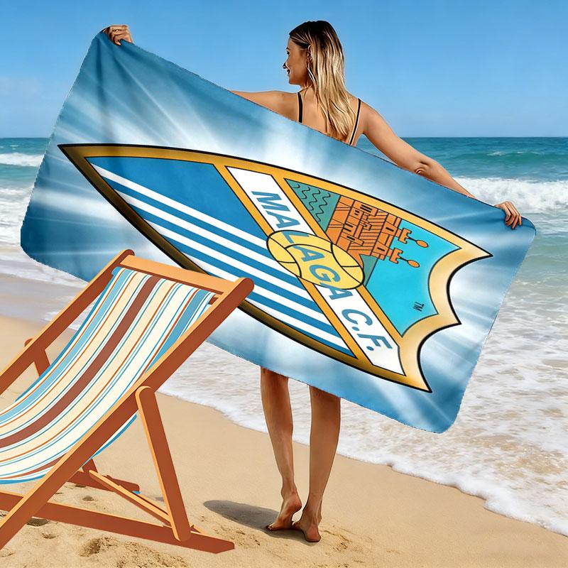 Málaga Beach Towel, Large Soft Quick Dry Towel for Beach Camping Swimming