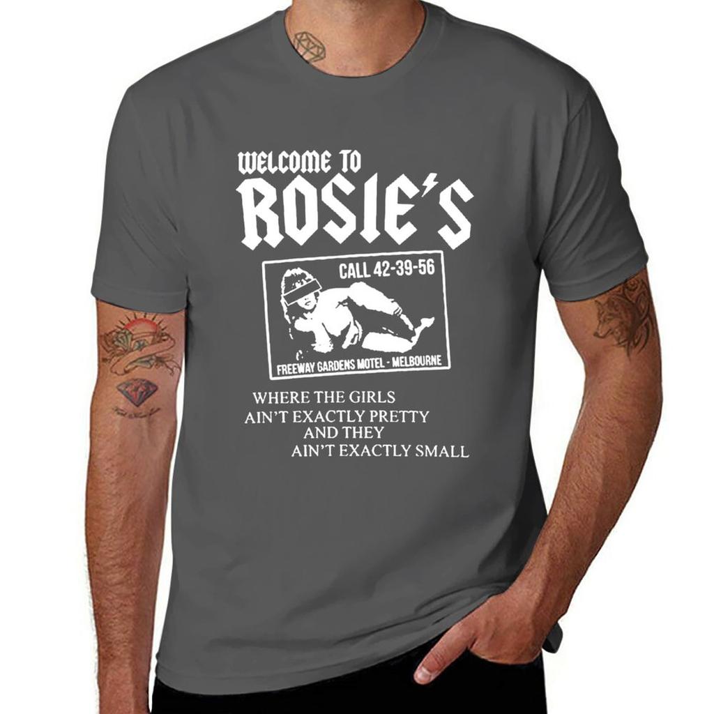 Новая футболка Ac Dc для A-CDC в стиле Whole Lotta Rosie, футболка для нового тура, винтажная футболка, быстросохнущая футболка, мужская одежда