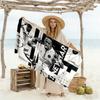Brazilian Football Legend Beach Towel Super Soft & Absorbent Comfortable Lightweight Perfect for Traveling Yoga Camping and Swimming