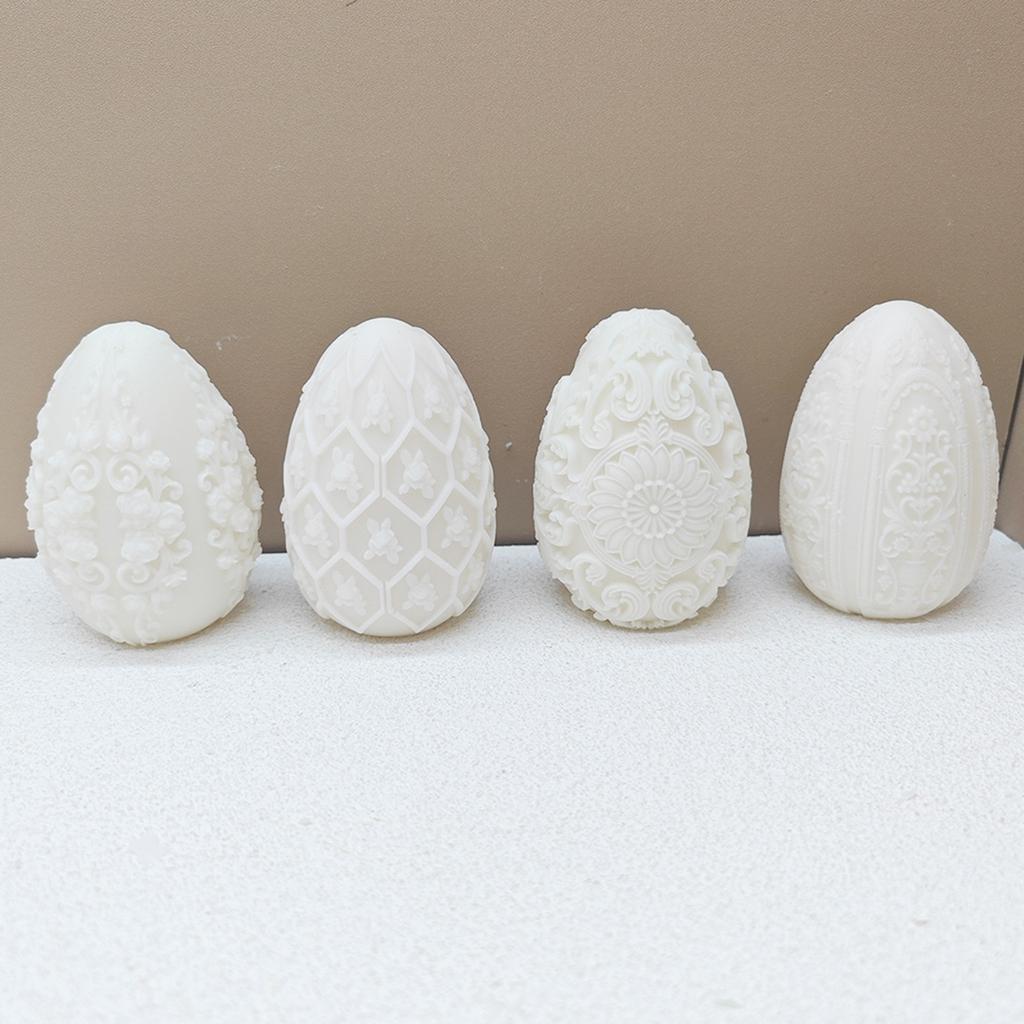 Easter Themed Silicone Candle Molds Chocolate Fondant Silicone Molds for Epoxy Resin Candle Soap Home Decoration