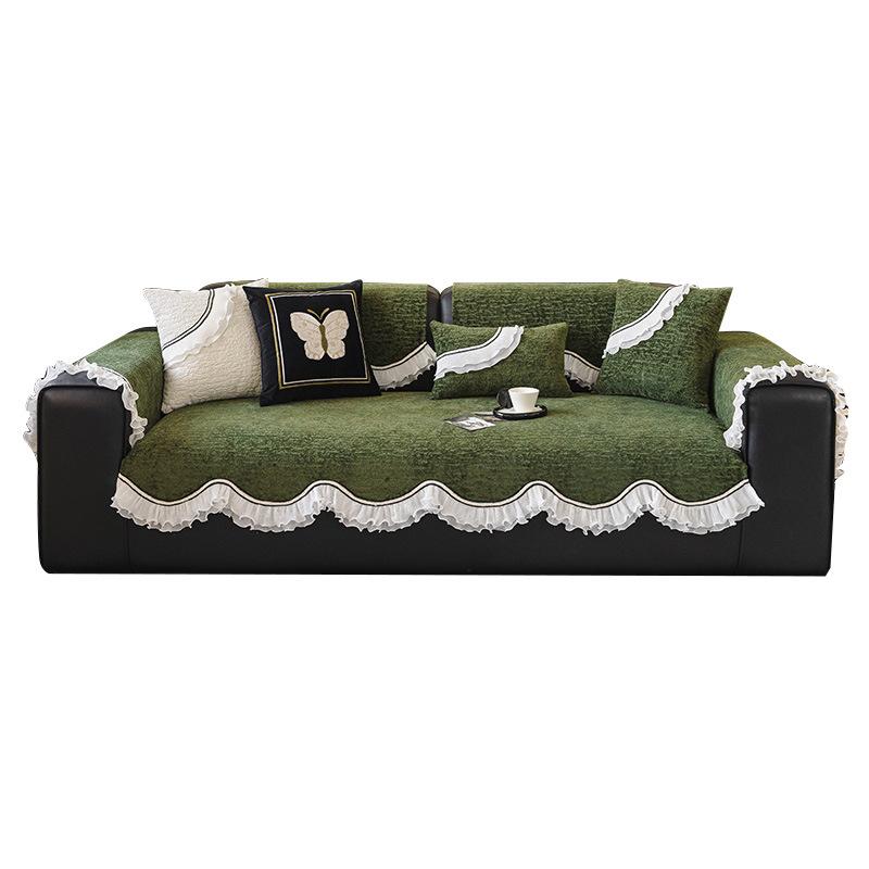 Waterproof Sofa Cover With Soft Inner Layer, Tailored Couch Cover And Stretch Sofa Slipcover For Chaise Units