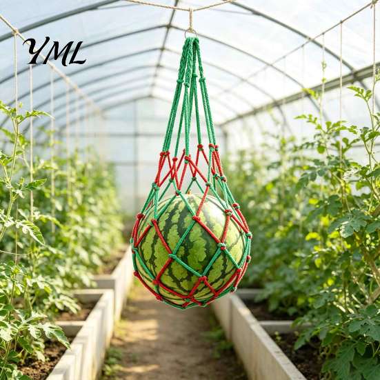 Garden Fruit Protection Net 10Pcs Watermelon Sling Nets, Weatherproof Reusable Melon Holder UV Resistant Support Mesh, Hammocks for Cantaloupe