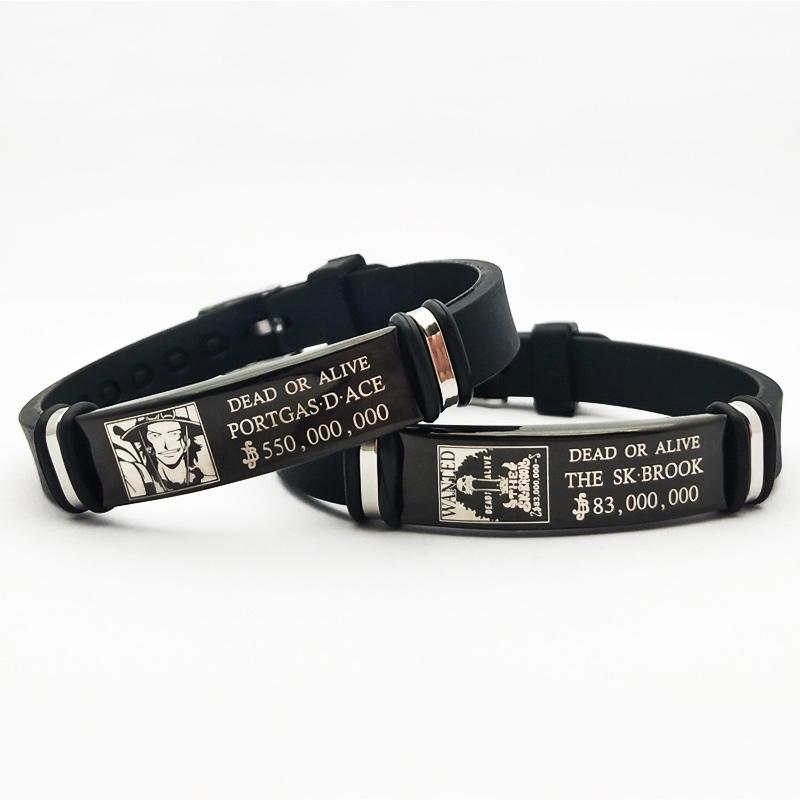 Модный унисекс цельный ремешок на запястье креативный периферийный Луффи Зоро тот же для женщин мужчин подарок на день рождения модные мультяшные ювелирные изделия аксессуары