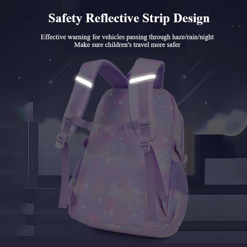 Высокая красота, ценность, красочные ранцы для начальной школы, модный рюкзак Quicksand Princess для девочек, для 2-6 классов, легкая, уменьшающая нагрузку сумка для книг