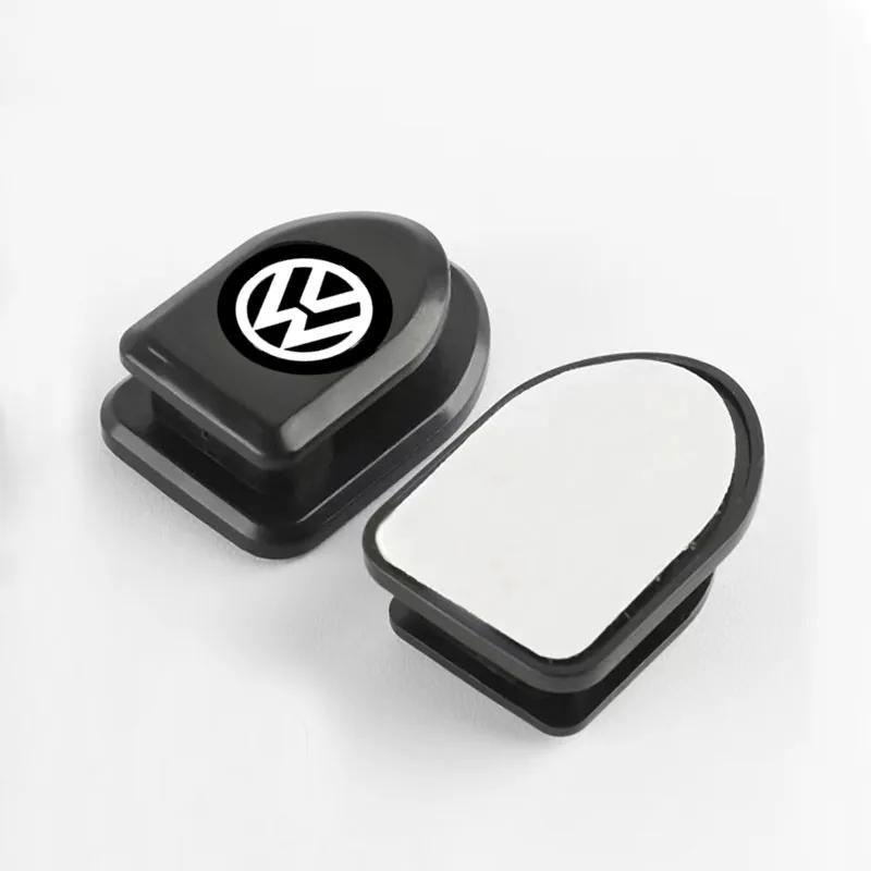 Car Hooks USB Cable Headphone Key Storage Mounted Hooks Clip Emblem For VW Lavida POLO Tiguan Passat Golf EOS Scirocco Jetta Re1