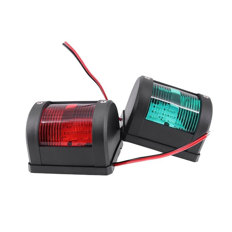 12V/24V LED Navigation Signal Light IP66 Waterproof Warning Lamp Sea Sailing Running Lights for Marine Boat Yacht Accessories