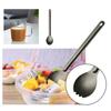 Портативный столовый прибор для кемпинга на открытом воздухе, длинная ловилка, многоразовая титановая ловилка и ложка с длинной ручкой, титановая ловилка