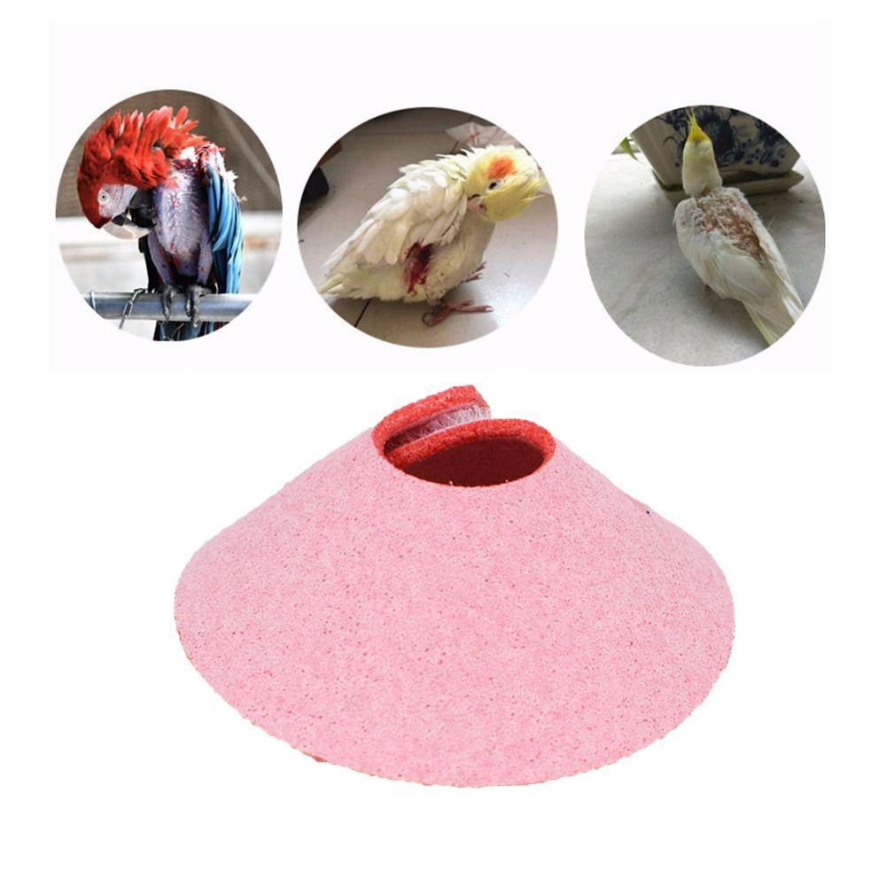 Adjustable Anti-bite Bird Cloak Bird Recovery Collar Parrot Elizabethan Circle Bird Neck Sleeve