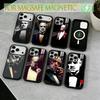 Чехол для телефона Дона Вито Корлеоне для iPhone17,16,15,14,13,12,11 Plus,Pro Магнитный с беспроводной зарядкой Magsafe