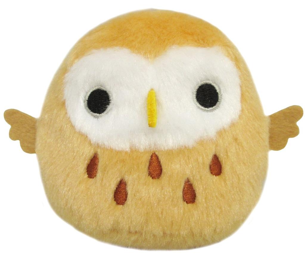 Sanei Boeki Original Plush Toy, Toridango Owl, W9 X D8 X H7cm, Animal