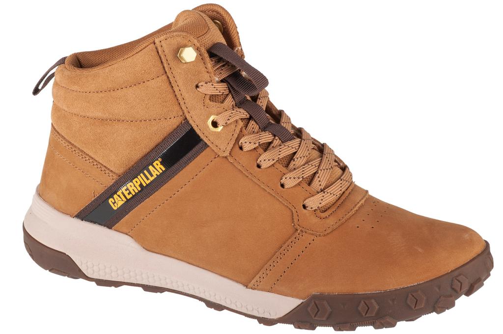 Caterpillar Hex Ready Mid, Mens Brown Sneakers