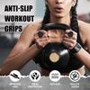 Резиновые рукоятки для тренировок для мужчин и женщин, противоскользящие рукоятки для тренировок, перчатки для тренировок без пальцев, рукоятки для подтягиваний, не потеют, защита рук