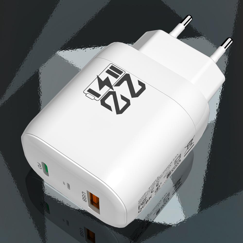 Двойное USB-зарядное устройство 2,4 А с 2-портовой головкой, совместимое с US/EU/KR/UK, Дорожное зарядное устройство