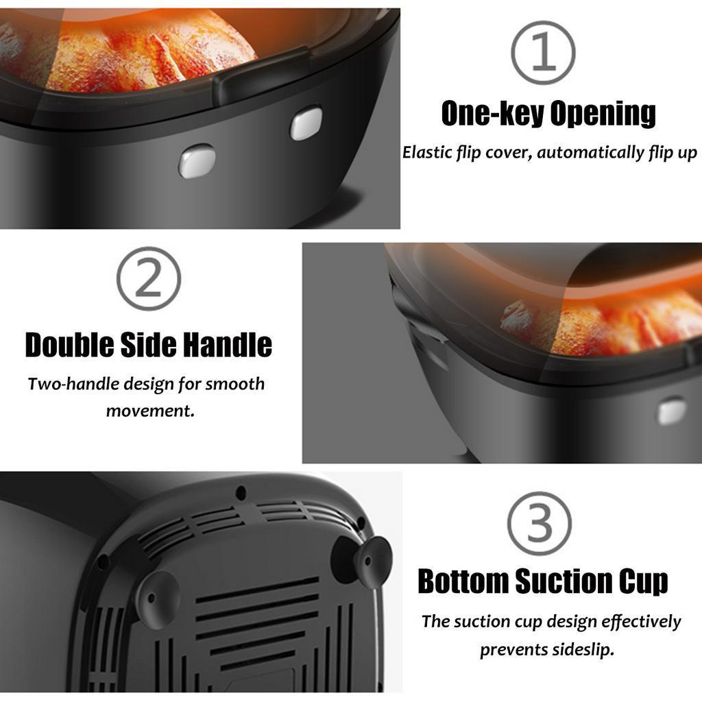 220V 6L Health Fryer Cooker Smart Touch LCD Airfryer Pizza Oil Free Air Fryer 1500W Multi Function Smart Fryer for French Fries