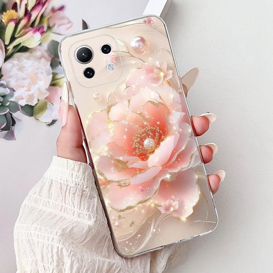 Чехол для Xiaomi Mi 11 Lite Новый Модный Расписной Чехол Мягкий Силиконовый Чехол для Телефона для Xiaomi Mi 11 Lite 5G NE 11Lite MI11LIte Fundas