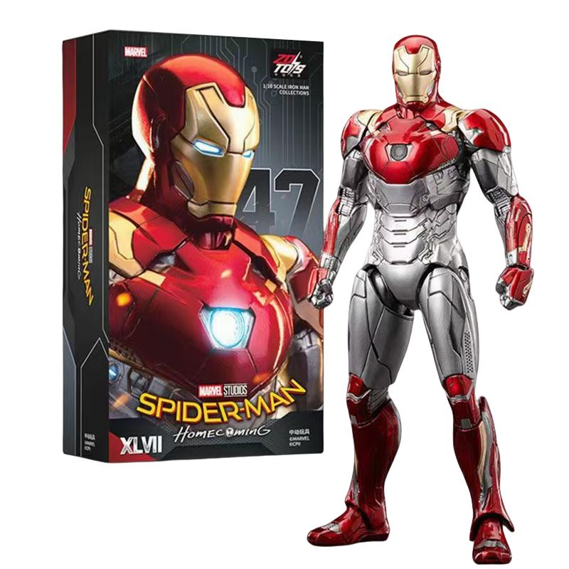 ZD Toys Фигурка Железного Человека Марк 35 Красная Креветка Железный Человек MK 24 MK 22 MK 47 Тони Старк Фигурка Железного Человека Экшн Коллекционная Игрушка Подарок
