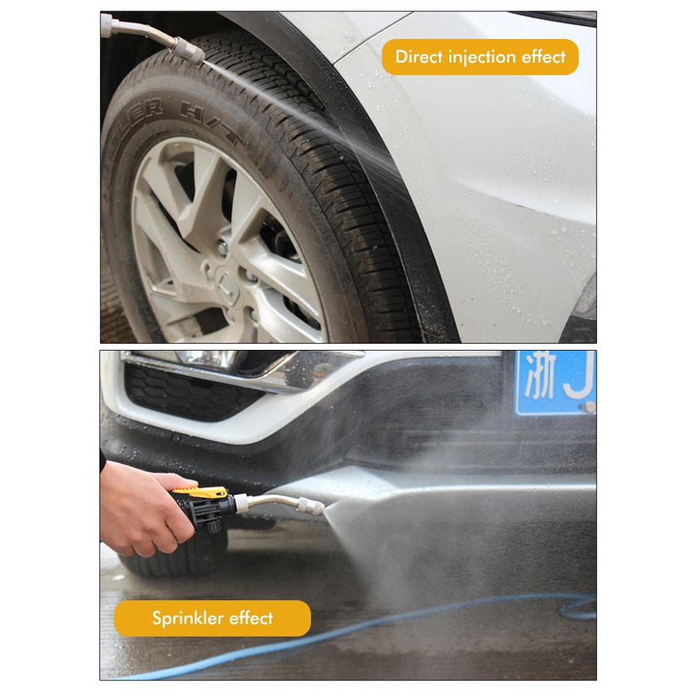 2 в 1 мойка высокого давления с распылителем для полива с регулируемой насадкой и пенообразователем