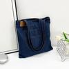 Новая джинсовая сумка через плечо, большая хозяйственная сумка, сумка для отдыха, литературная и художественная студенческая школьная сумка, простая для поездок на работу